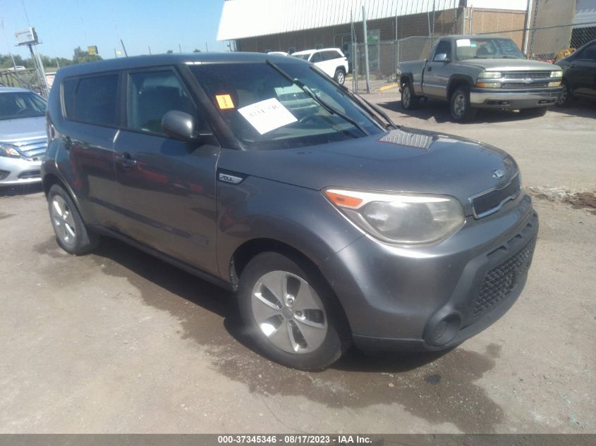 2016 KIA SOUL BASE - KNDJN2A23G7330363