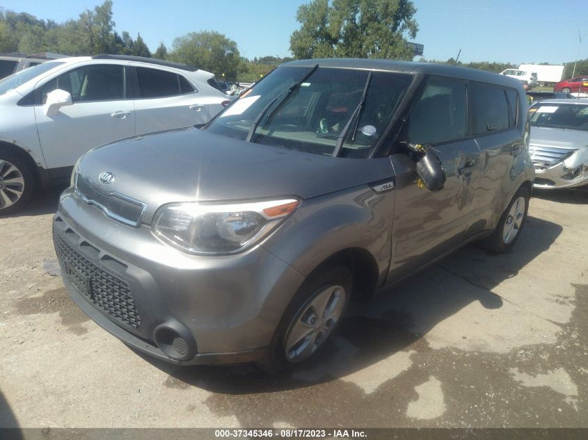 2016 KIA SOUL BASE - KNDJN2A23G7330363