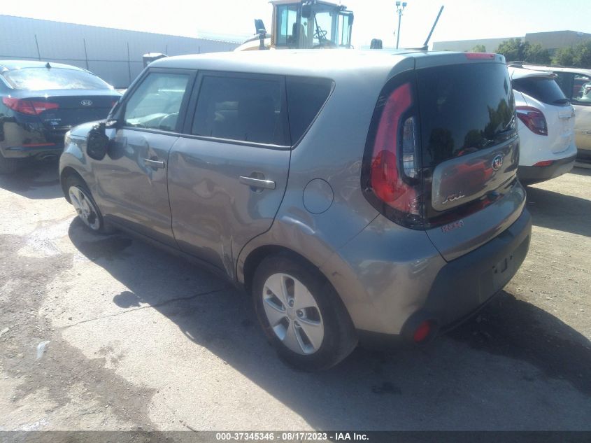 2016 KIA SOUL BASE - KNDJN2A23G7330363