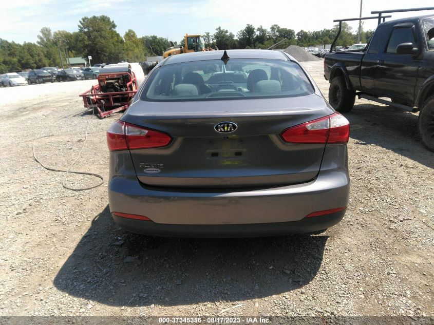 2016 KIA FORTE LX - KNAFX4A65G5527106