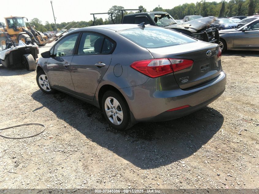 2016 KIA FORTE LX - KNAFX4A65G5527106