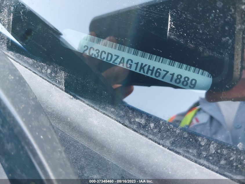 2019 DODGE CHALLENGER SXT - 2C3CDZAG1KH671889