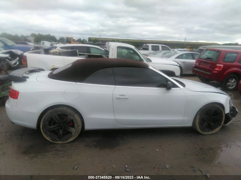 2013 AUDI A5 PREMIUM PLUS - WAULFAFH3DN010073