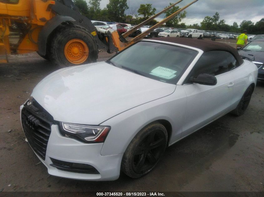 2013 AUDI A5 PREMIUM PLUS - WAULFAFH3DN010073