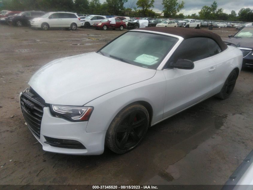 2013 AUDI A5 PREMIUM PLUS - WAULFAFH3DN010073