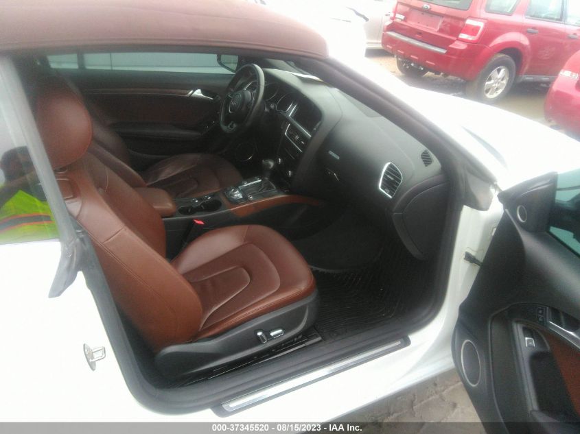 2013 AUDI A5 PREMIUM PLUS - WAULFAFH3DN010073