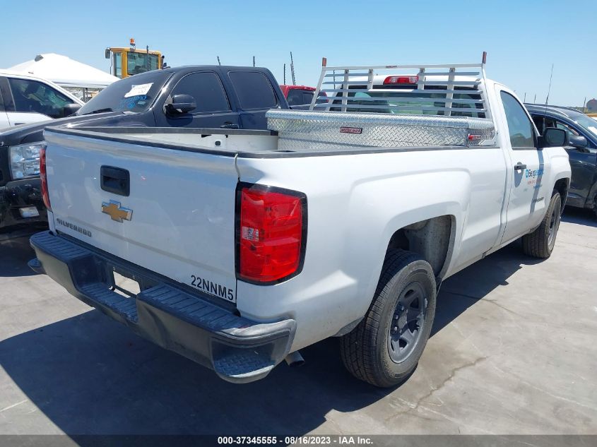 2018 CHEVROLET SILVERADO 1500 WORK TRUCK - 1GCNCNEH4JZ284240
