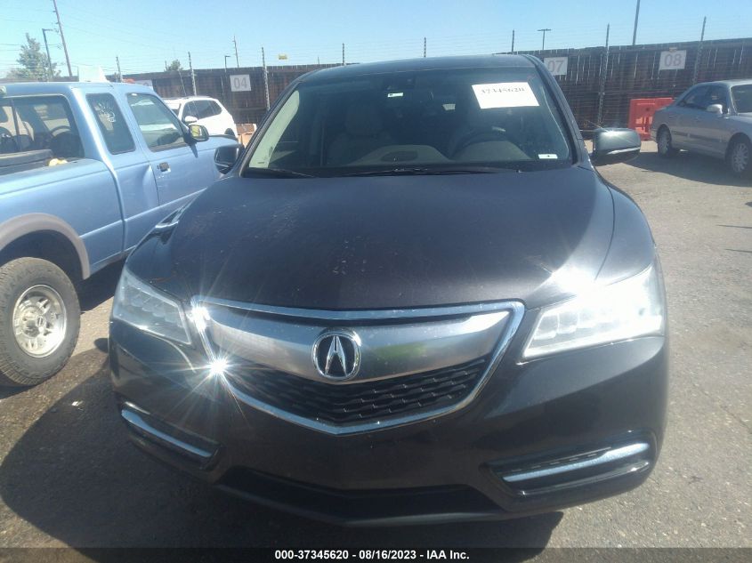 2014 ACURA MDX TECH/ENTERTAINMENT PKG - 5FRYD4H60EB005052