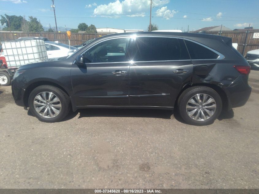2014 ACURA MDX TECH/ENTERTAINMENT PKG - 5FRYD4H60EB005052