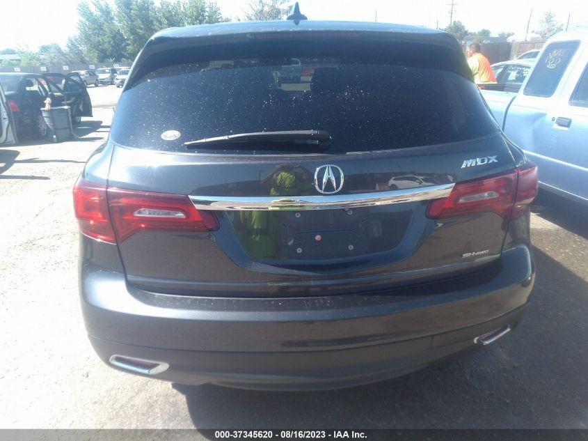 2014 ACURA MDX TECH/ENTERTAINMENT PKG - 5FRYD4H60EB005052