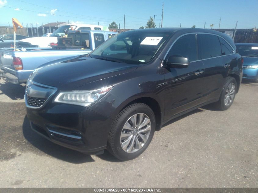 2014 ACURA MDX TECH/ENTERTAINMENT PKG - 5FRYD4H60EB005052