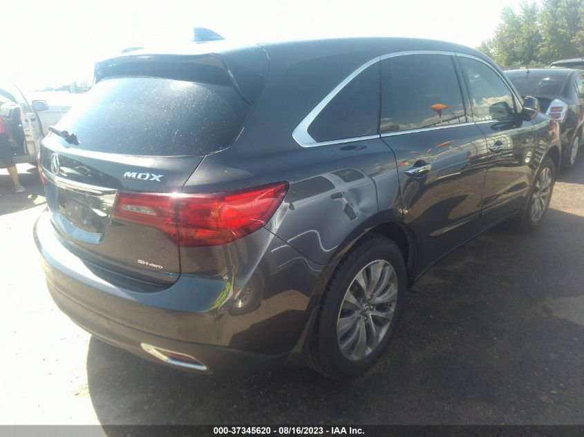 2014 ACURA MDX TECH/ENTERTAINMENT PKG - 5FRYD4H60EB005052