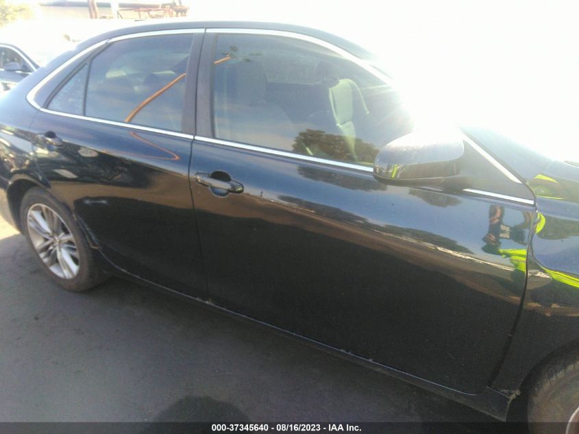 2015 TOYOTA CAMRY XLE/SE/LE/XSE - 4T1BF1FK0FU491382