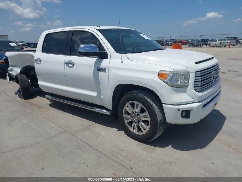 2014 TOYOTA TUNDRA 2WD TRUCK 1794/PLATINUM - 5TFGY5F16EX158670