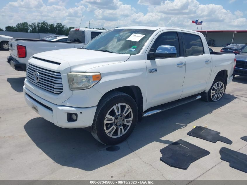 2014 TOYOTA TUNDRA 2WD TRUCK 1794/PLATINUM - 5TFGY5F16EX158670