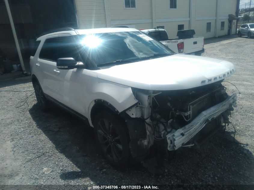 2017 FORD EXPLORER XLT - 1FM5K7D83HGD09582