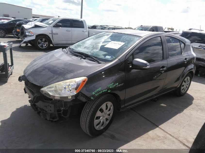 2014 TOYOTA PRIUS C ONE/THREE/TWO/FOUR - JTDKDTB30E1073361