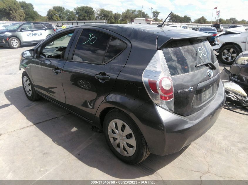 2014 TOYOTA PRIUS C ONE/THREE/TWO/FOUR - JTDKDTB30E1073361