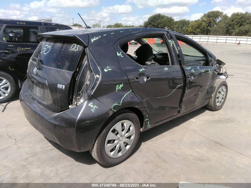 2014 TOYOTA PRIUS C ONE/THREE/TWO/FOUR - JTDKDTB30E1073361