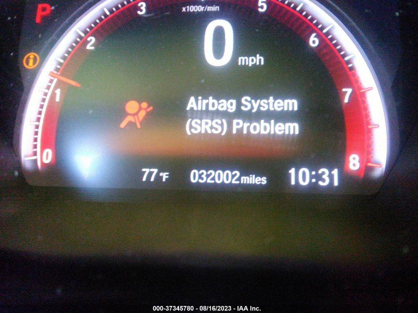 2019 HONDA CIVIC SEDAN SPORT - 2HGFC2F88KH519050