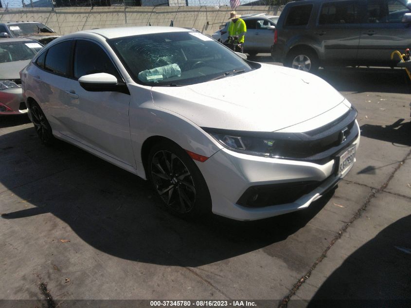2019 HONDA CIVIC SEDAN SPORT - 2HGFC2F88KH519050