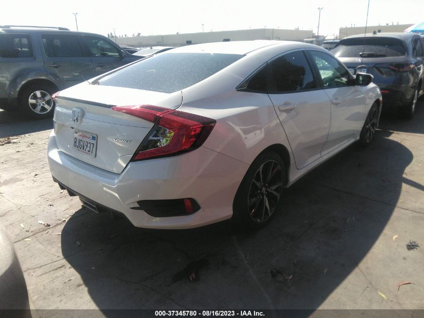 2019 HONDA CIVIC SEDAN SPORT - 2HGFC2F88KH519050
