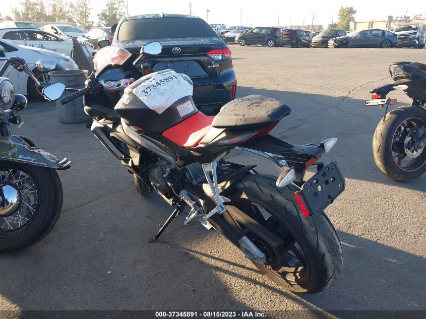 2022 APRILIA RS 660 ZD4KSUG08NS000148