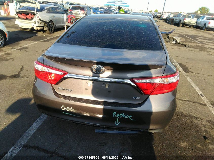 2017 TOYOTA CAMRY SE - 4T1BF1FK9HU681846
