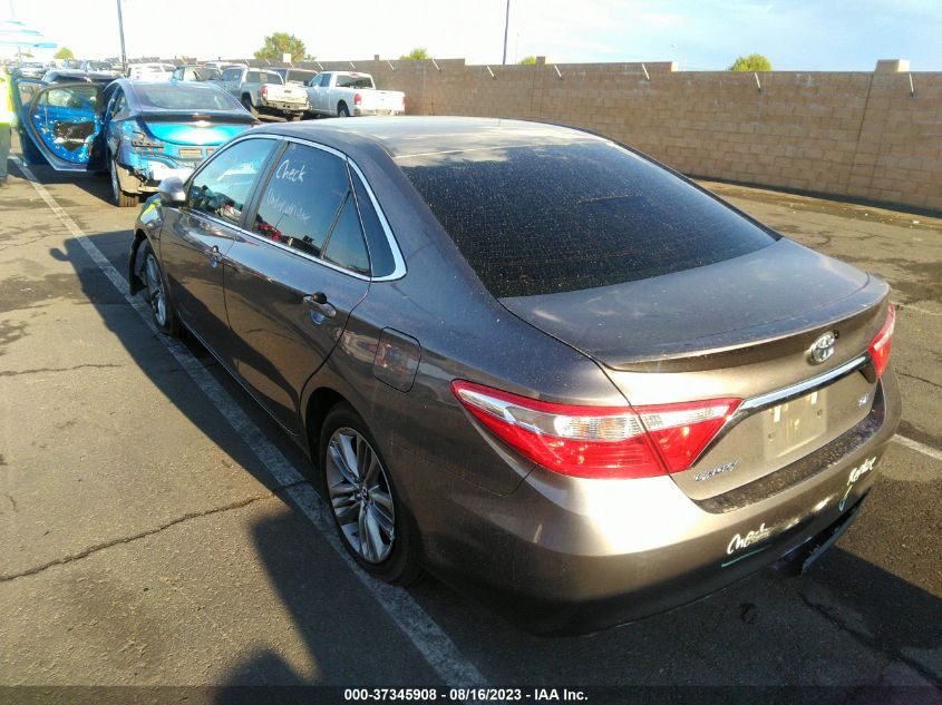 2017 TOYOTA CAMRY SE - 4T1BF1FK9HU681846