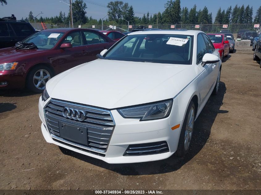 2017 AUDI A4 PREMIUM - WAUANAF46HN001395