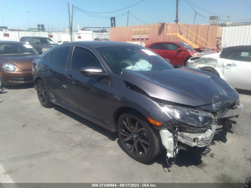 2019 HONDA CIVIC SEDAN SPORT - 2HGFC2F85KH549753