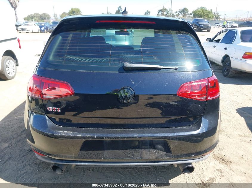 2017 VOLKSWAGEN GOLF GTI S/SE/AUTOBAHN/SPORT - 3VW447AU7HM059455