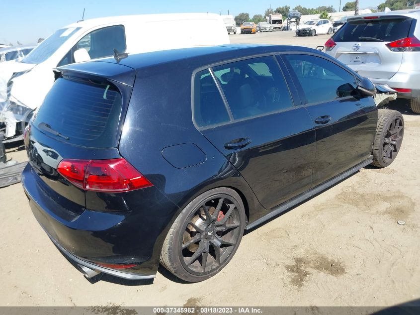 2017 VOLKSWAGEN GOLF GTI S/SE/AUTOBAHN/SPORT - 3VW447AU7HM059455