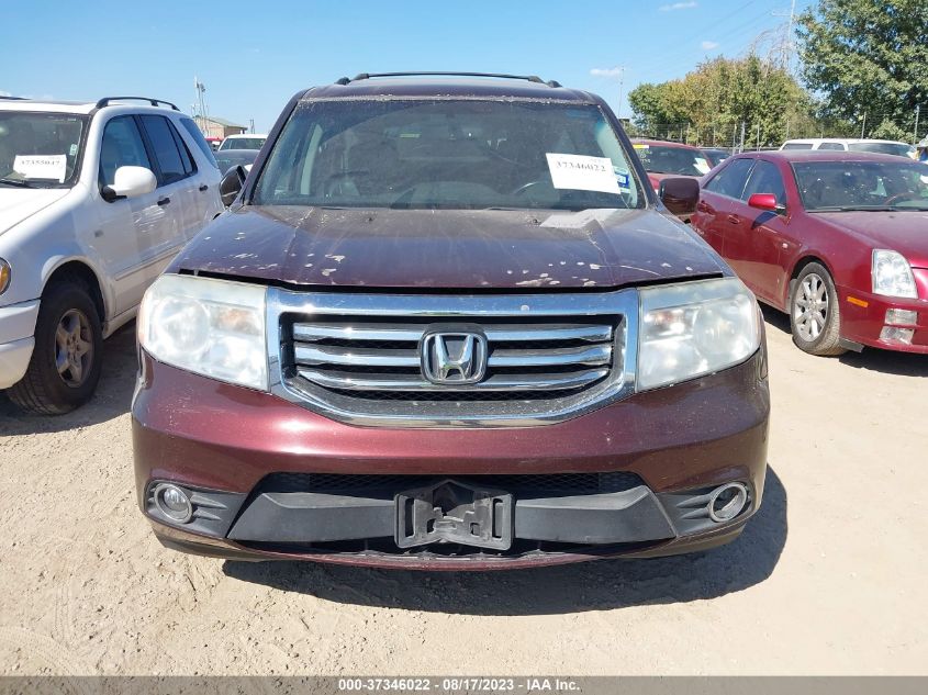 2013 HONDA PILOT EX-L - 5FNYF4H50DB017445