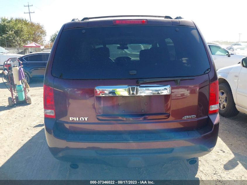2013 HONDA PILOT EX-L - 5FNYF4H50DB017445