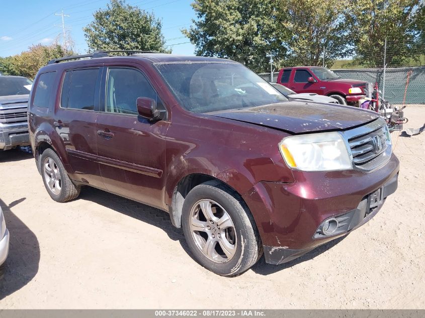 2013 HONDA PILOT EX-L - 5FNYF4H50DB017445