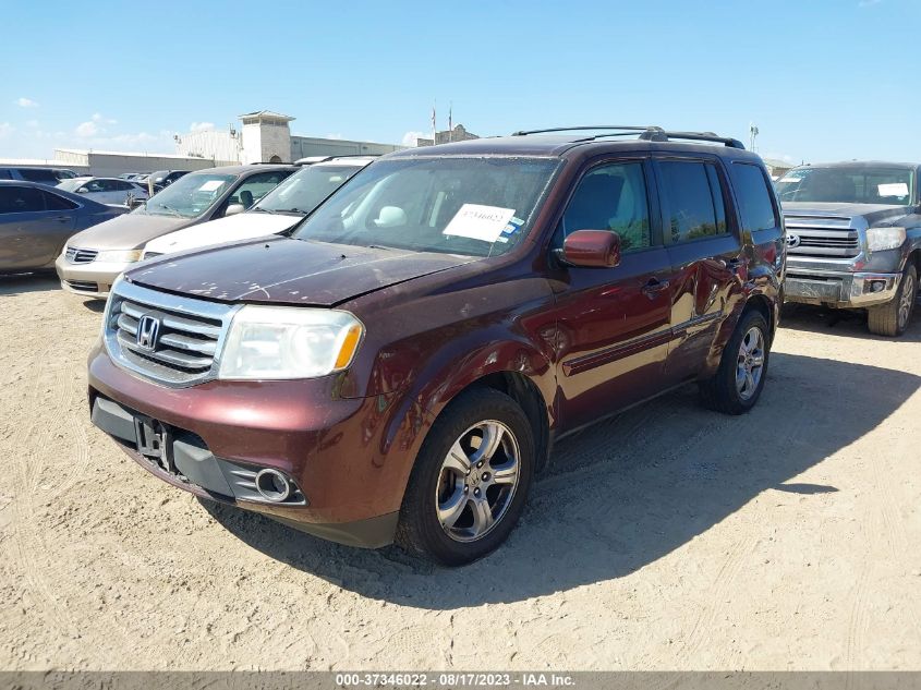 2013 HONDA PILOT EX-L - 5FNYF4H50DB017445