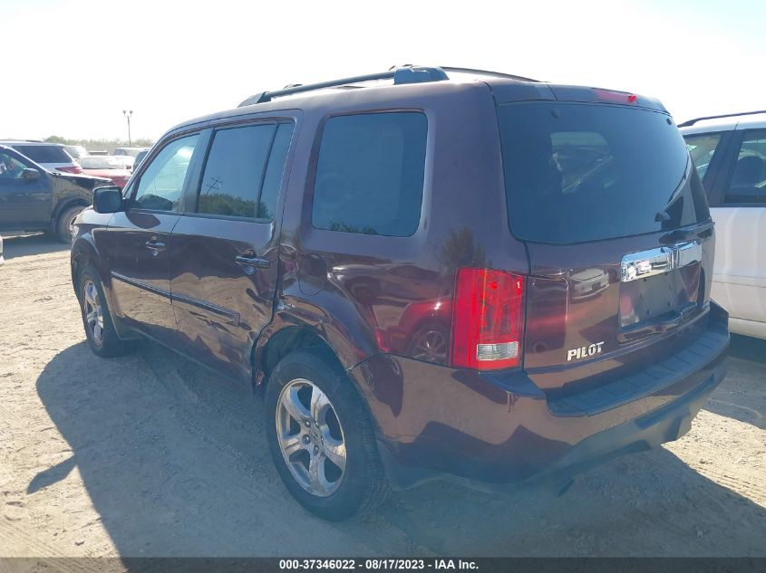 2013 HONDA PILOT EX-L - 5FNYF4H50DB017445