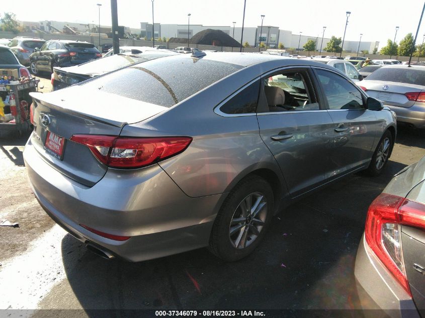 2016 HYUNDAI SONATA 2.4L SE - 5NPE24AF6GH280420