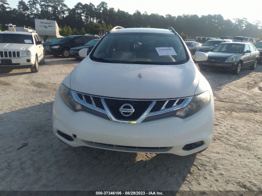 2014 NISSAN MURANO S/SL/SV/LE - JN8AZ1MU6EW421310