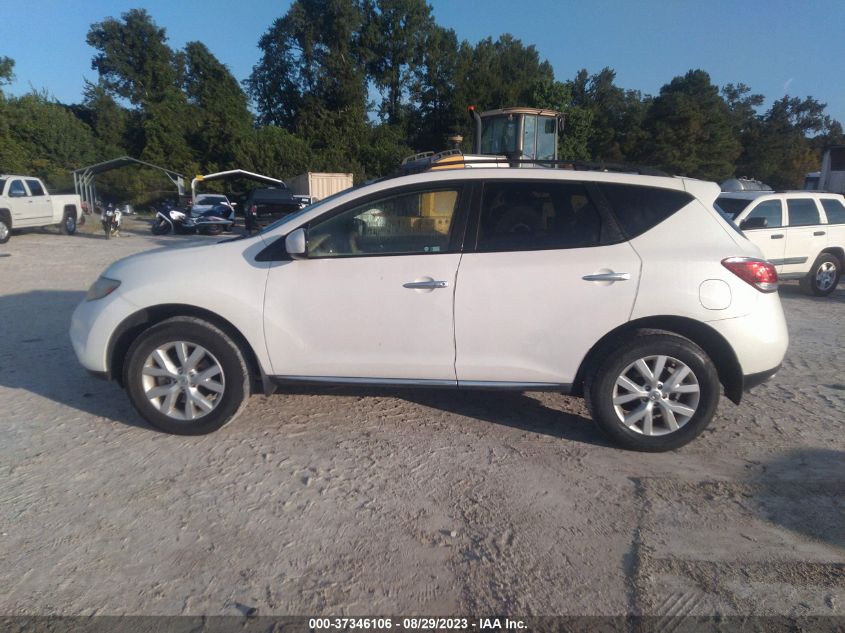 2014 NISSAN MURANO S/SL/SV/LE - JN8AZ1MU6EW421310