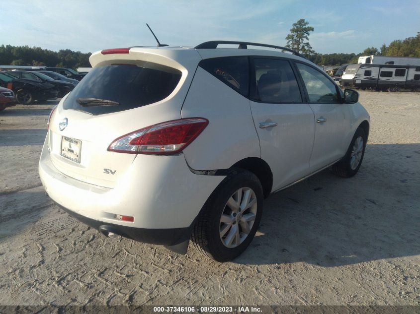 2014 NISSAN MURANO S/SL/SV/LE - JN8AZ1MU6EW421310