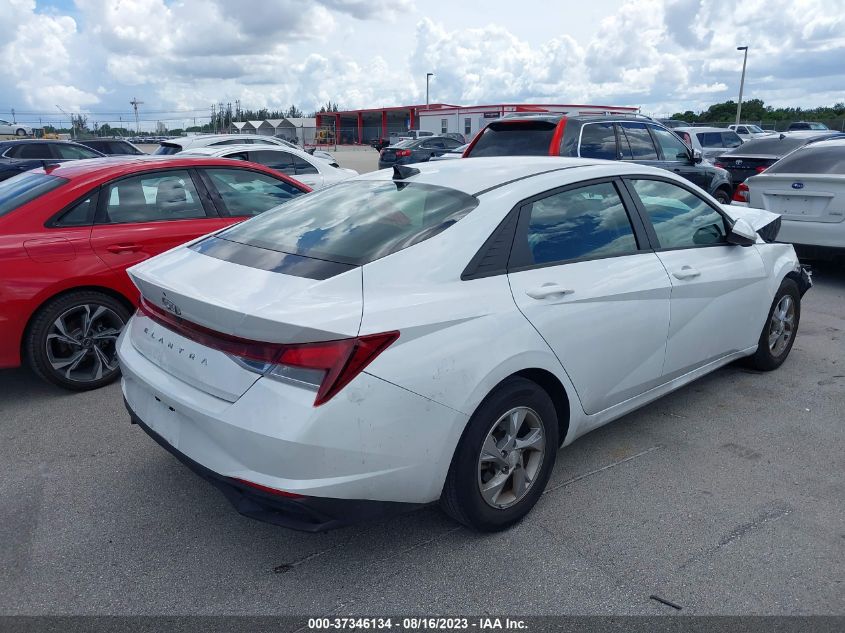 5NPLL4AG0MH025349 Hyundai Elantra SE 4