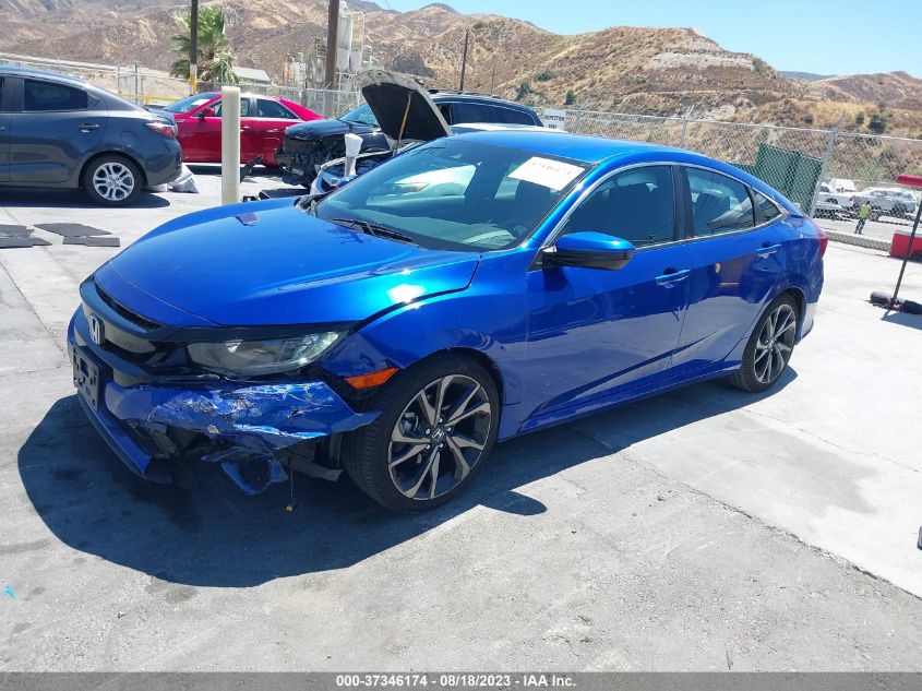 2020 HONDA CIVIC SEDAN SPORT - 2HGFC2F82LH545919