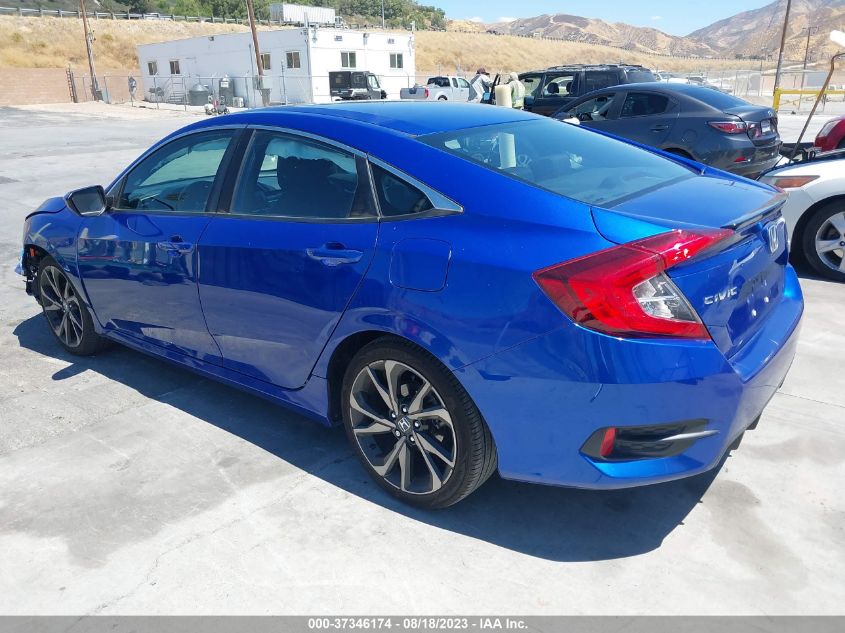 2020 HONDA CIVIC SEDAN SPORT - 2HGFC2F82LH545919