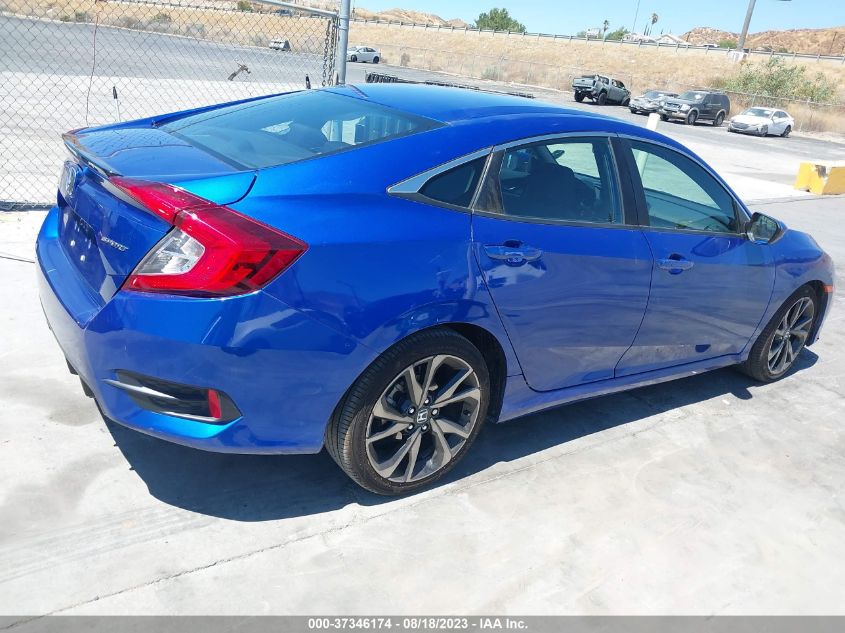 2020 HONDA CIVIC SEDAN SPORT - 2HGFC2F82LH545919