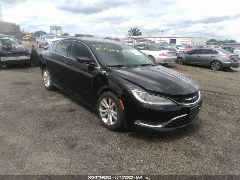 2015 CHRYSLER 200 LIMITED - 1C3CCCAB0FN677961