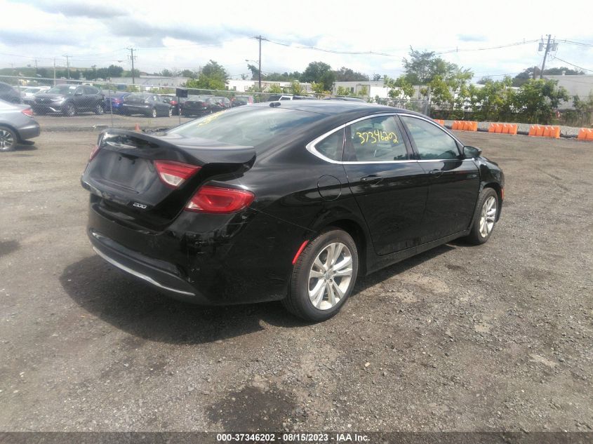 2015 CHRYSLER 200 LIMITED - 1C3CCCAB0FN677961