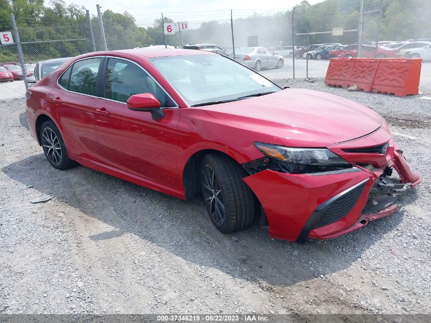 2021 TOYOTA CAMRY SE/SE NIGHT SHADE - 4T1G11AK6MU413746