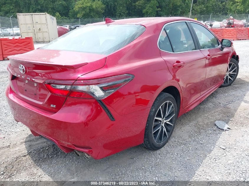 2021 TOYOTA CAMRY SE/SE NIGHT SHADE - 4T1G11AK6MU413746